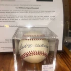 Ted Williams Signed AL Baseball BAS