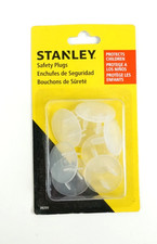Stanley Safety Plugs Outlet Covers Child Safety 8 Pack 39200