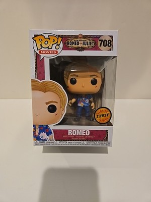 Funko POP! Romeo 708 CHASE Limited Edition + Juliet Leonardo DeCaprio Movie