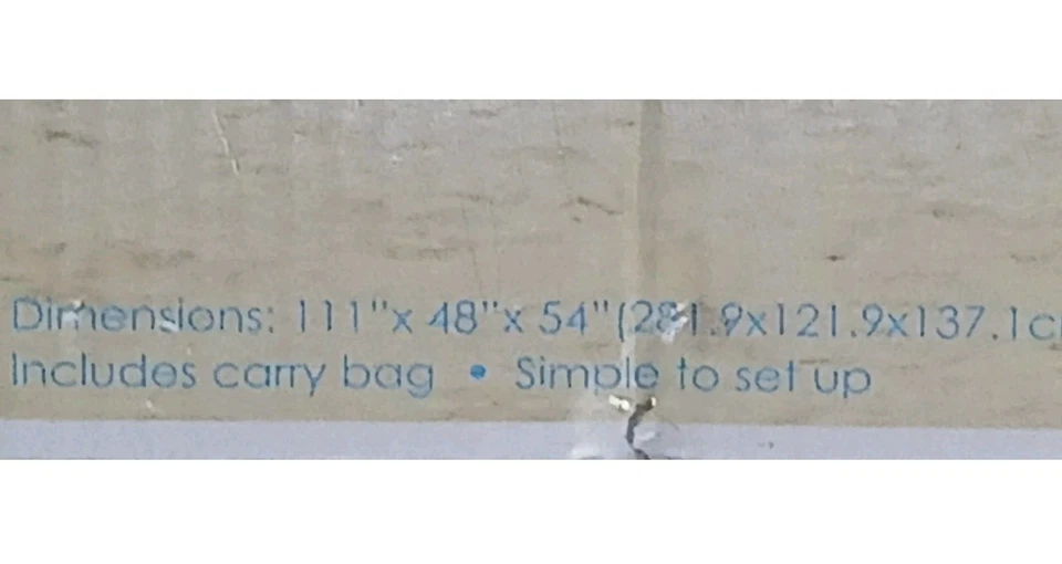 Nantucket Cabaña de Playa Fácil Configuración Tienda de Playa FPS 50+ Proporciona Refugio Cabaña 1 Ventana Foto 3 de 4