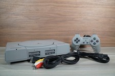 Sony PlayStation 1 Console - SCPH-5501 With Cables And Controller TESTED