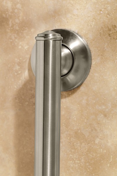 Moen 16&rdquo; and 24" Designer Grab Bars, Brushed Nickel, R8716