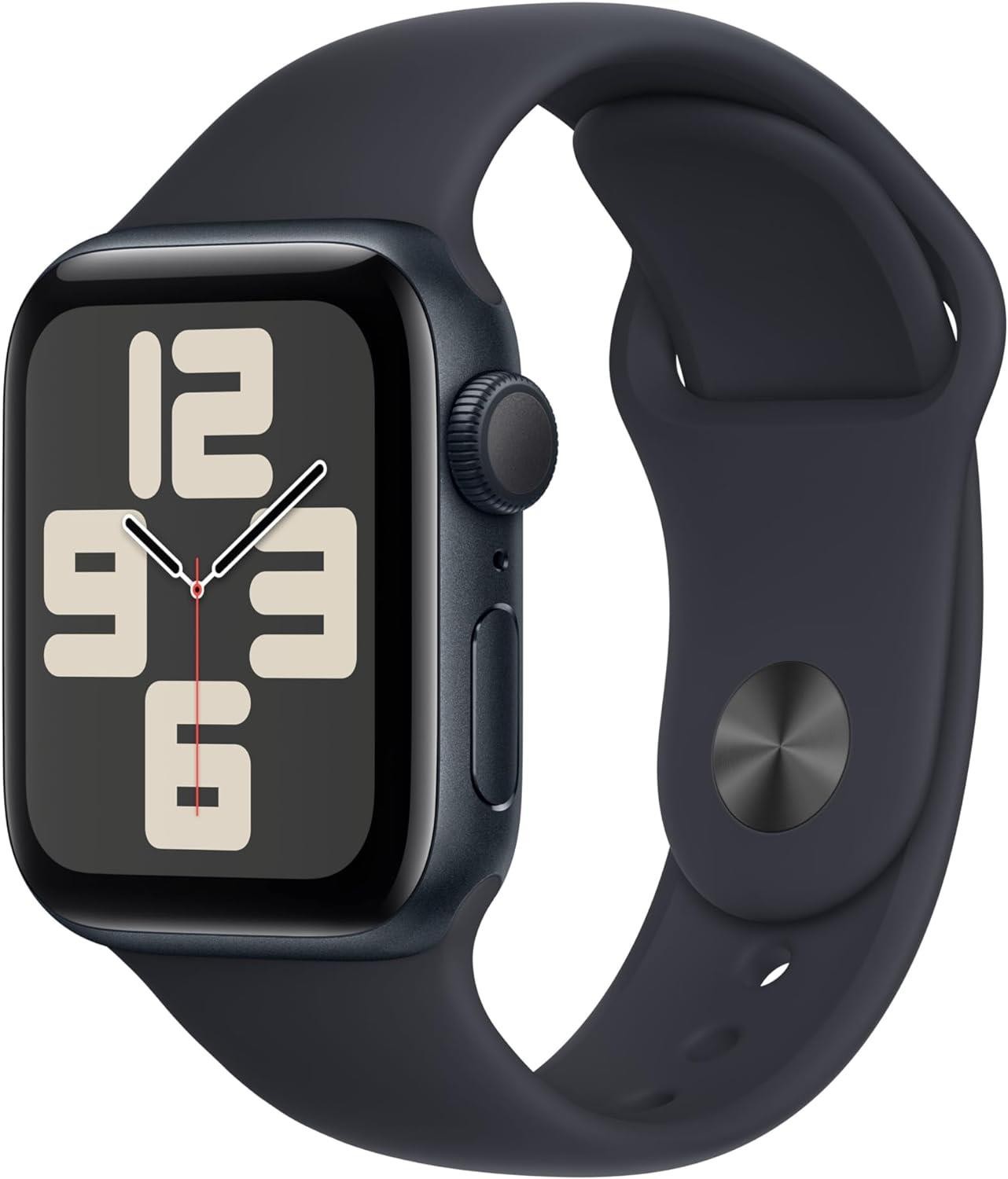 Apple Watch Series SE (2nd Gen) GPS 40mm Midnight Case & Sport Band (S/M)