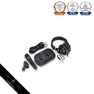 Focusrite Vocaster One Studio Bundle Set Audio Interface Podcast FocusriteJapan