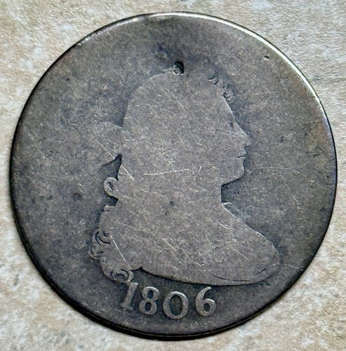 1806 Draped Bust Quarter Dollar