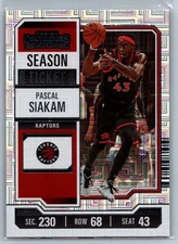 2023-24 Panini Contenders #30 Pascal Siakam Premium Edition