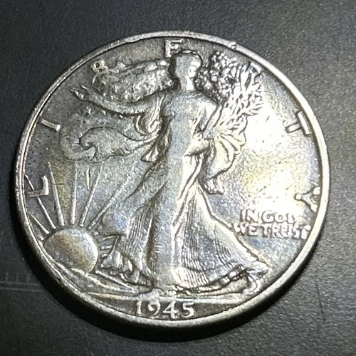 1942-P Walking Liberty Half Dollar, 90% Silver, Circulated