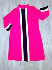 Vintage vanity fair 1950s dressing gown house dress felt style zip front 12