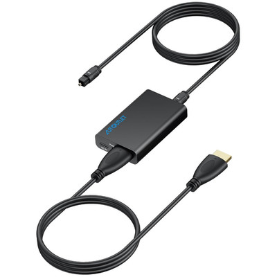 HDMI Earc to Optical Audio Adapter - Earc/Arc to Optical Converter for Tvs, Soun