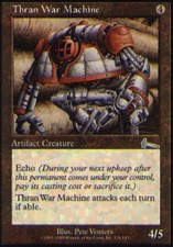 4 x Thran War Machine - Urza's Legacy U Near Mint MTG