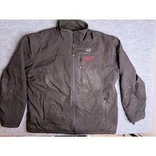 Milwaukee M12 Heated Jacket Mens XL Black Softshell Workwear Insulated Tactical