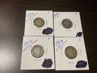 1916-s Barber dime lot of 4 coins #35
