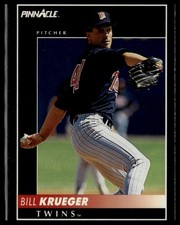 1992 Pinnacle Bill Krueger #501 Minnesota Twins