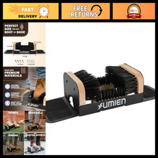 Outdoor Boot Scraper Shoe Brush with Flaps - Removes Mud, Dirt Snow