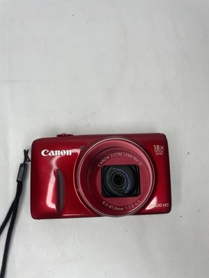 Canon PowerShot SX600 HS 16.0MP Digital Camera - Red for sale