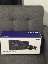 NZXT Kraken 280 2x140mm AiO Liquid CPU Cooler - Matte Black