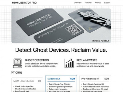 MDM Locked MacBook Triage Tool | Diagnostic Toolkit M1 M2 M3 Mac Bypass Check