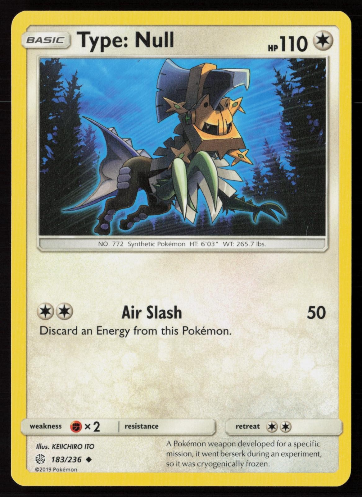 Type: Null 183/236 Cosmic Eclipse Pokemon LP