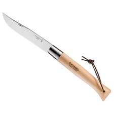 Opinel No 13 - Taschenmesser mit 22,5 cm Sandvikstahlklinge und Buchenholzgriff