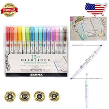 Mildliner 90ct Highlighter Set Double Ended B...