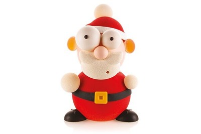 Silikomart Weihnachtsmann 6er Set Schokoladenformen | Weihnachtsform Weihnachtsmann