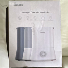 Homech Ultrasonic Cool Mist Humidifier HM-AH001 White 360  Nozzle Easy Fill