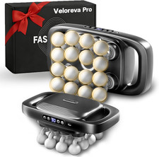 Massager.16 Deep Tissue Massage Heads,30 Speed Settings.Effectively Relieves Sho