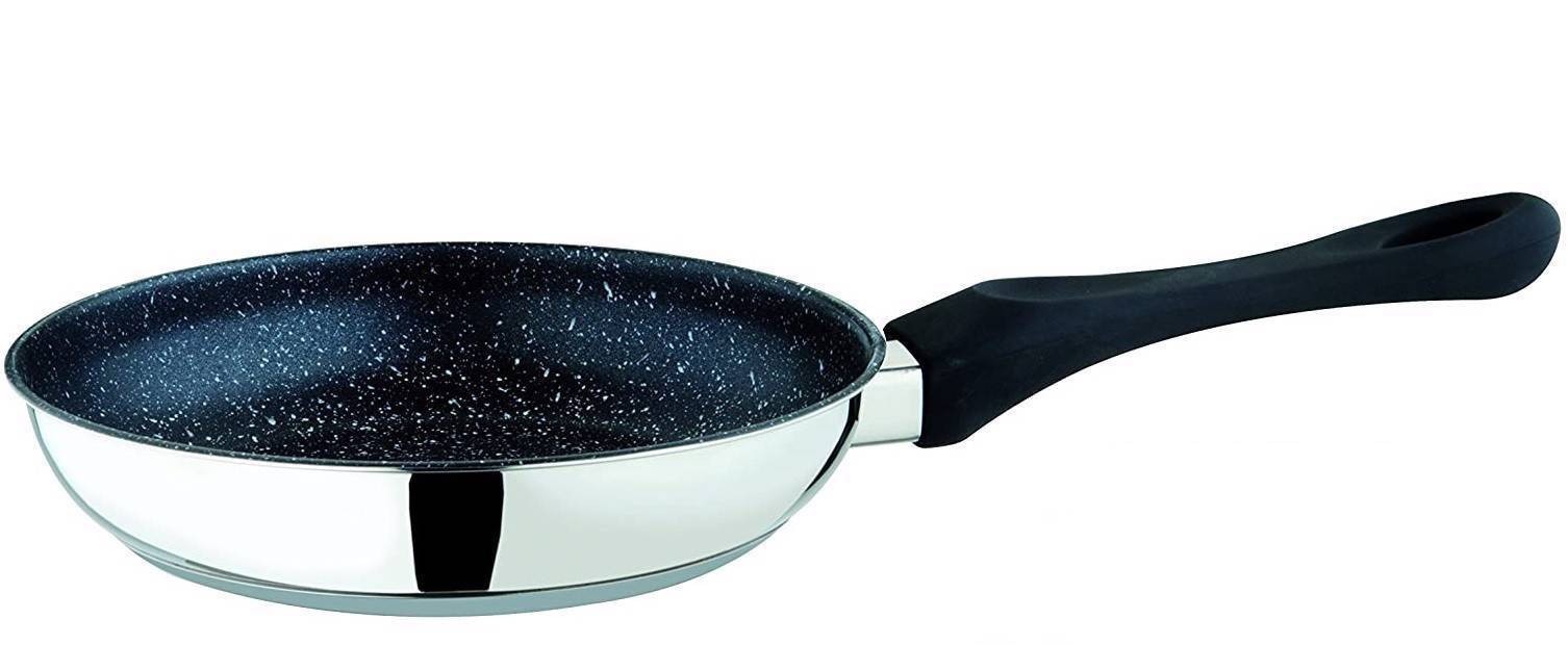 Padella Mepra Fantasia Pietra 32cm Inox Induzione | Top Performance