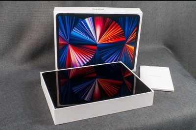 Apple iPad Pro 5. Gen 128GB, Wi-Fi, 12,9 Zoll - Space Grau