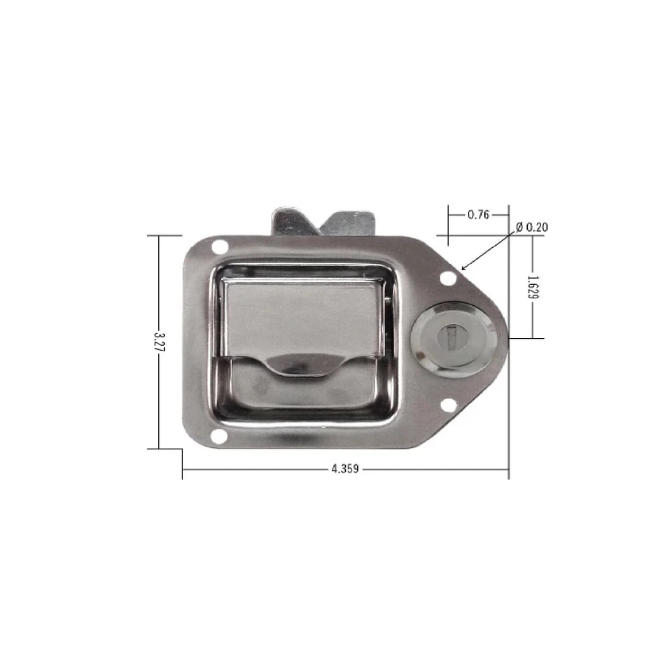 Kit de pestillo de caja de herramientas Bolt 7022698 retro-fit para llaves Ford / Lincoln / Mercury Foto 3 de 4