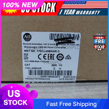 Allen-Bradley MicroLogix 1200 40 Point Controller 1762-L40BWAR US Free Tax