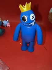Rainbow Friends BLUE 5" Action Figure Metallic Crown Posable Series 1 PhatMojo