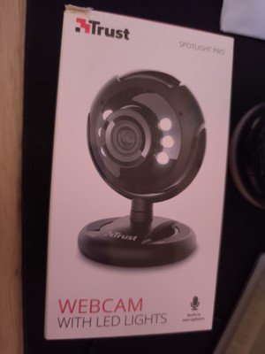 Trust Spotlight Pro Webcam with LED lights Neu
