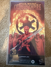 Hasbro Star Wars The Black Series Carnor Jax Crimson Empire Action Figure 2021