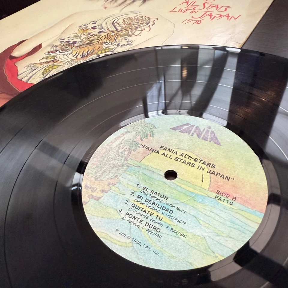 Fania All Stars – Fania All Stars Live In Japan 1986 Original🎶EL RATÓN🎶SALSA!! Foto 4 de 4