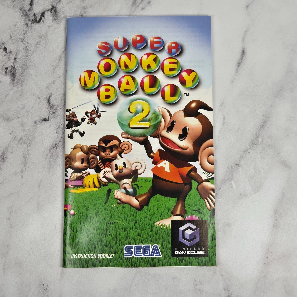 Notice Seulement* - Super Monkey Ball 2 - Nintendo GameCube JAPAN