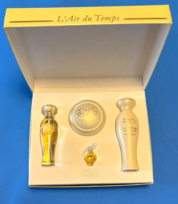 Vintage Nina Ricci L'Air Du Temps La Collection Elegante - 4 piece set - unused
