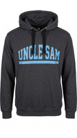 Uncle Sam Herren Hoodie Dunkelgrau 3XL / 64/66