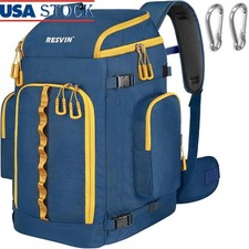 Waterproof Ski Boot Bag 65L Capacity Snowboard Gear Equipment W/ Compartments US