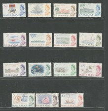 1965 Bahamas - Stanley Gibbons No. 247-261 - 15 Values - MNH**