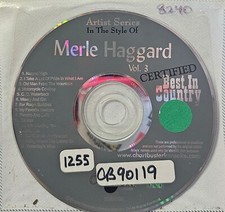 90119 MERLE HAGGARD CHARTBUSTER KARAOKE CDG HARD TO FIND