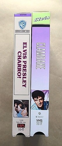 Elvis 2 Movie Lot (VHS) - Charro! + Clambake - Picture 3 of 10