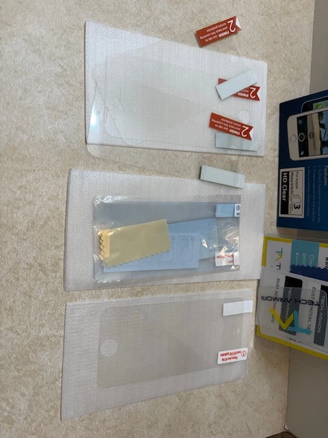 Tech Armor Screen Protectors, iPhone 5/5s/se 3 + 2 - Image 2 of 2