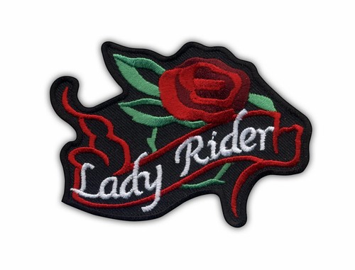 Lady Rider Patch / Badge Brodé | eBay