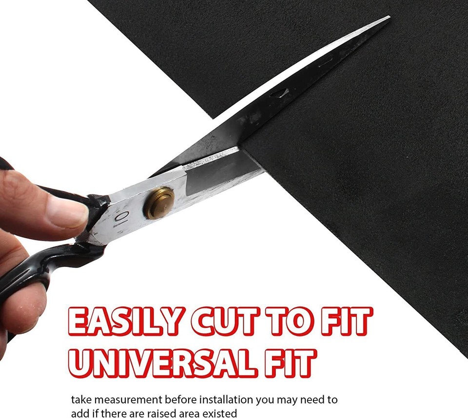 59"x79" Suede Headliner Fabric Car Roof Liner Replacement Foam Back