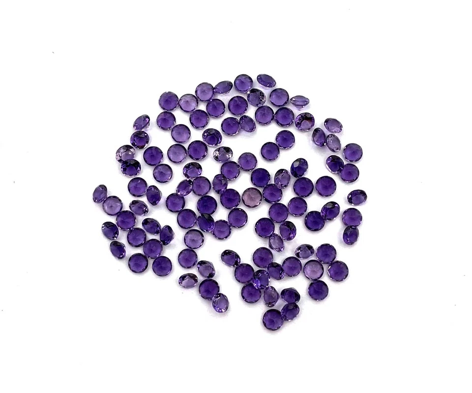 Natural Scapolite Round Cut Loose Gemstone Lot 51 Pcs 3.50 MM 8 CT - Image 4 of 4