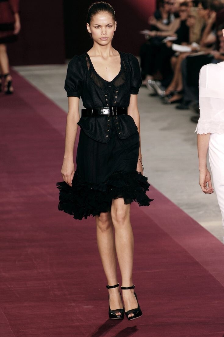 Cardigan top in seta Yves Saint Laurent Rive Gauche 2006