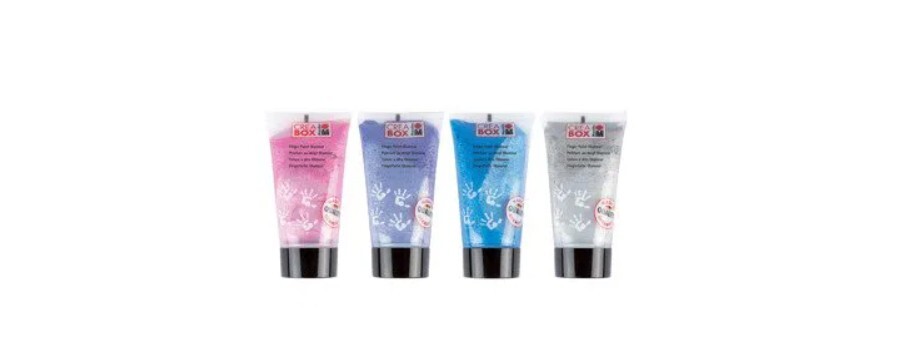 Набор для творчества Marabu Creabox Fingerfarben 4 штуки для самых маленьких для творчества - 2490₽