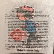 Vintage 1976 Dairy Queen Dennis The Menace Tommy Mini Iron On Transfer