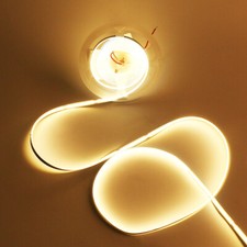 12V High Density COB LED Strip Lights Flexible Tape Rope Cabinet Kitchen Light